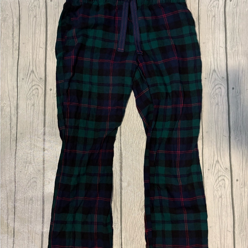Old Navy Green and Navy Plaid Pants